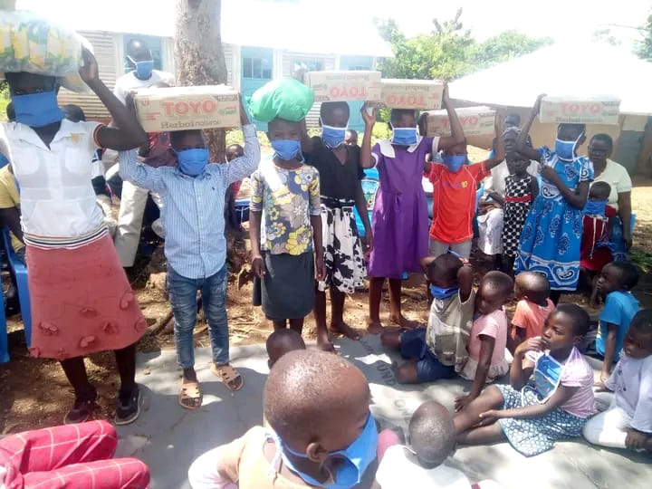Worship team leading praise